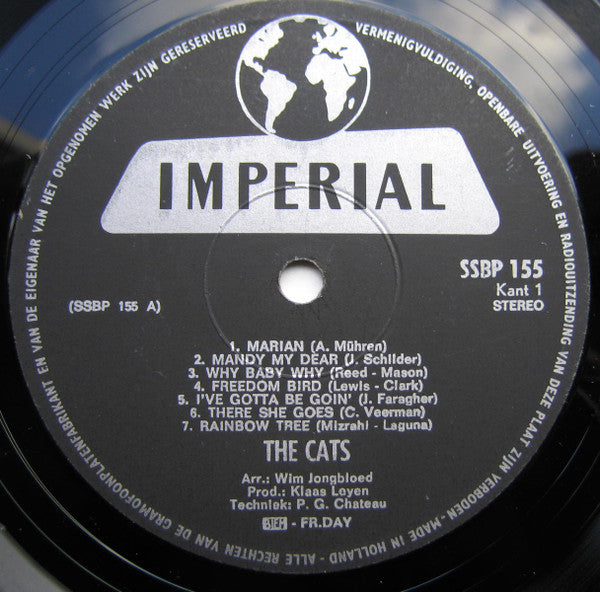 The Cats : Songs We Sang (LP, Comp, Club, Ste)