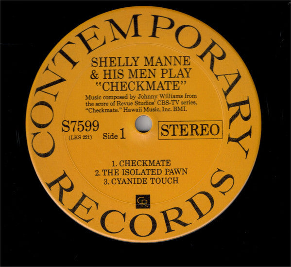 Shelly Manne & His Men : Shelly Manne & His Men Play "Checkmate" (LP, Album, RE)
