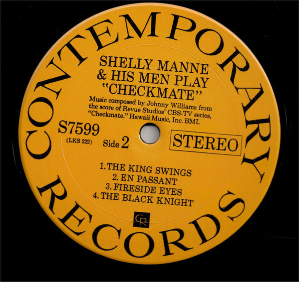 Shelly Manne & His Men : Shelly Manne & His Men Play "Checkmate" (LP, Album, RE)