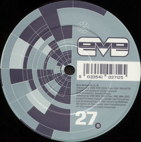 Pablo Gargano : Eve 27 (12")