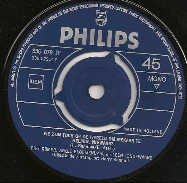 Adèle Bloemendaal : Lena Is Weer Bezig (7", Single, Mono, Red)