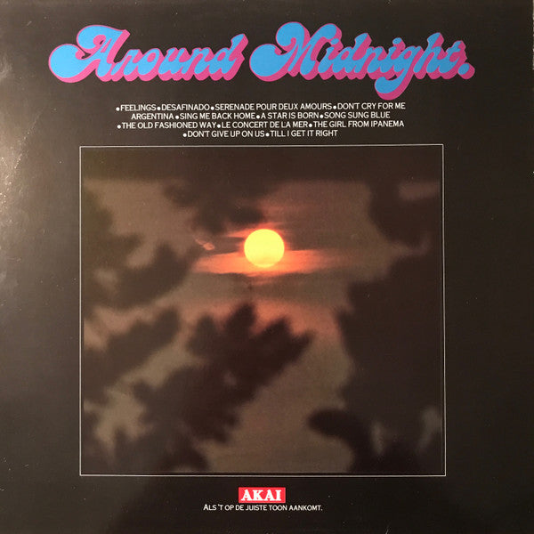 Various : Around Midnight (LP, Comp, Red)