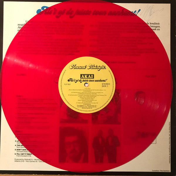 Various : Around Midnight (LP, Comp, Red)