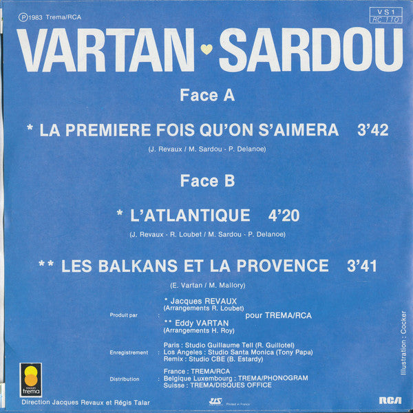 Sylvie Vartan ♥ Michel Sardou : La Première Fois Qu'on S'aimera (7")