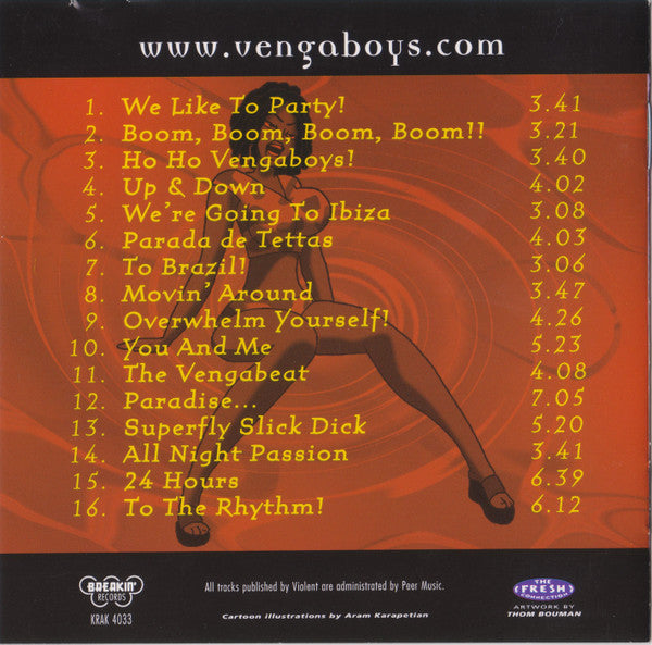 Vengaboys : Greatest Hits! Part 1 (CD, Album)