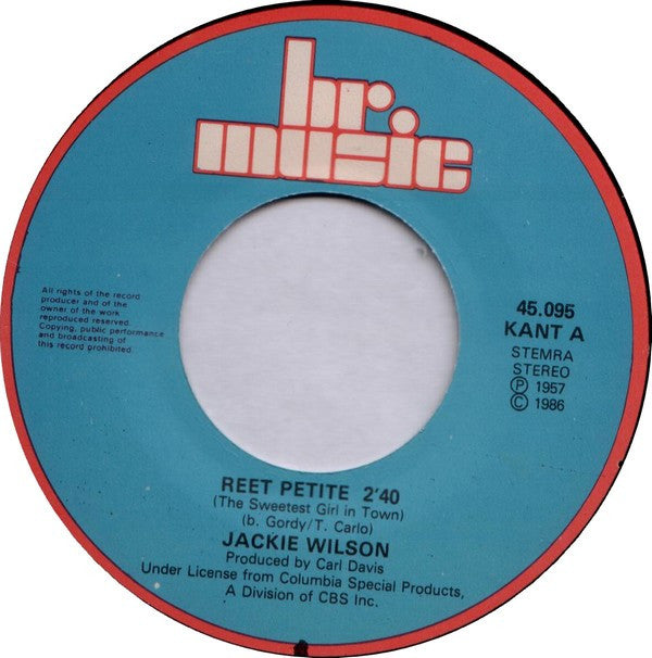 Jackie Wilson : Reet Petite (7", Single, Ste)