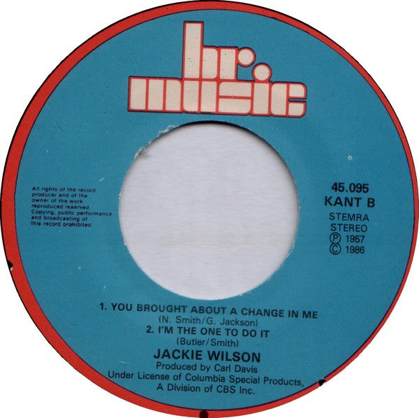 Jackie Wilson : Reet Petite (7", Single, Ste)