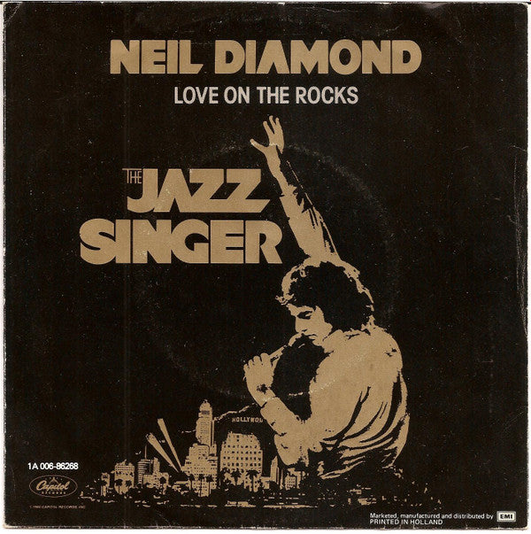 Neil Diamond : Love On The Rocks (7")