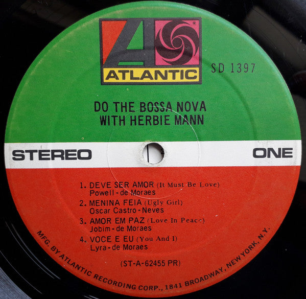 Herbie Mann : Do The Bossa Nova With Herbie Mann (LP, Album, RE)
