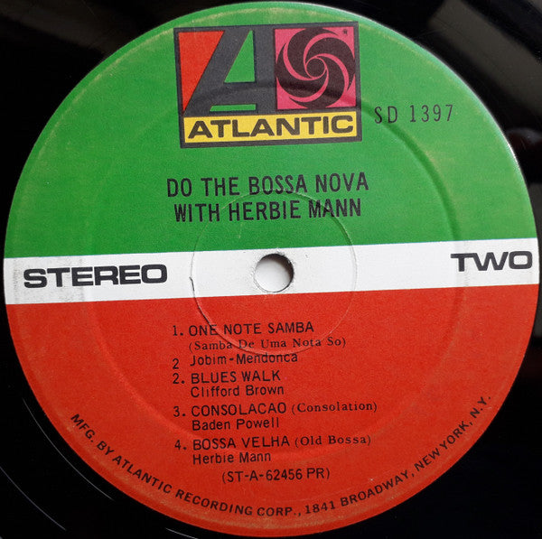 Herbie Mann : Do The Bossa Nova With Herbie Mann (LP, Album, RE)