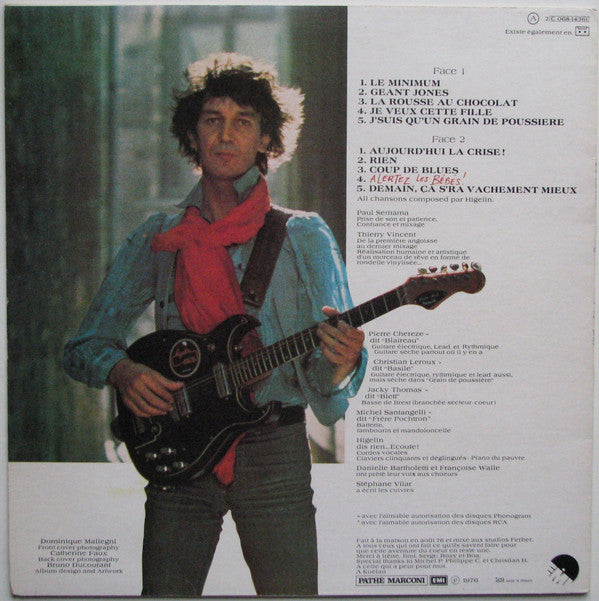 Jacques Higelin : Alertez Les Bébés! (LP, Album, RE)