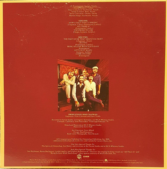 Exile (7) : All There Is (LP, Album, L.A)