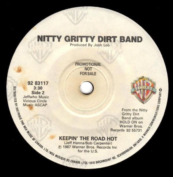 Nitty Gritty Dirt Band : Fishin' In The Dark (7", Sol)