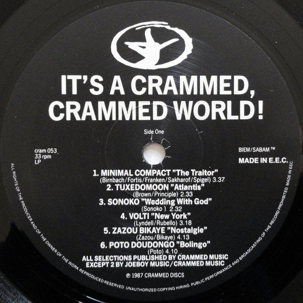 Various : It's A Crammed, Crammed World! 2 (LP, Comp)
