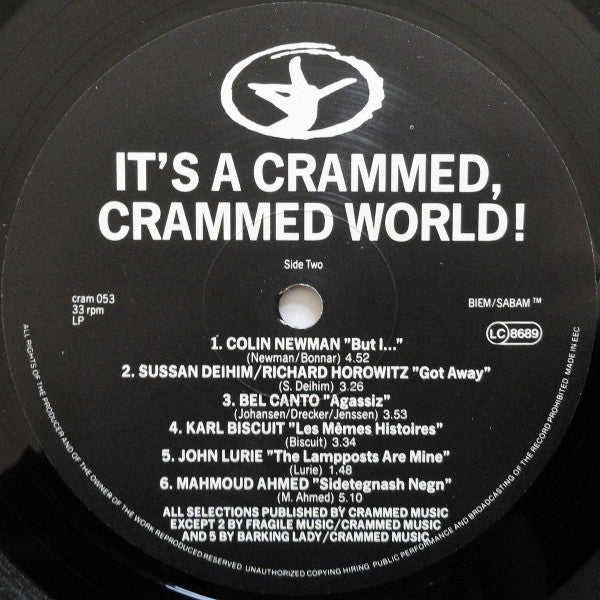 Various : It's A Crammed, Crammed World! 2 (LP, Comp)