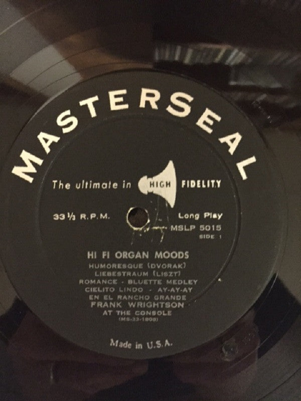 Frank Wrightson : Hi Fi Organ Moods (LP, Album, Mono)