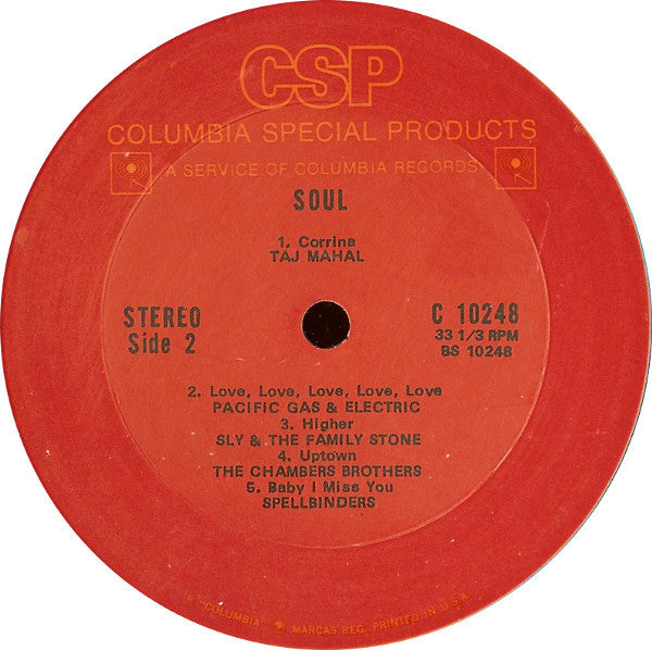 Various : Soul (LP, Comp)