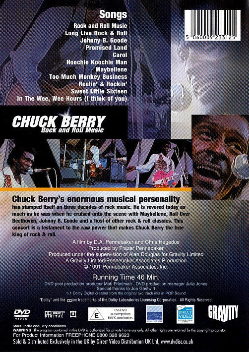 Chuck Berry : Chuck Berry - Rock and Roll Music (DVD-V)