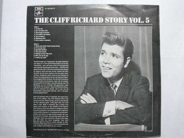 Cliff Richard With The Shadows* And Norrie Paramor And His Orchestra : The Cliff Richard Story Vol. 5 - 32 Minutes And 17 Seconds With Cliff Richard (LP)