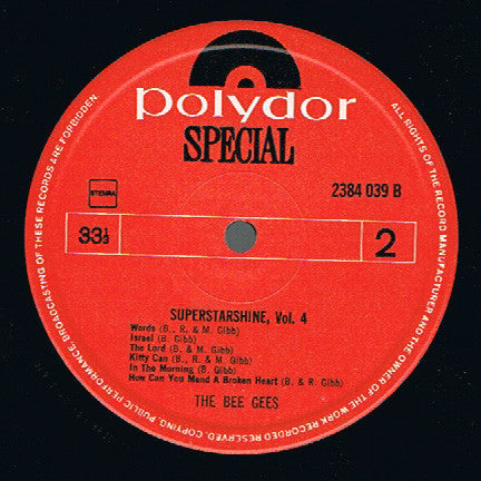 Bee Gees : Superstarshine Vol. 4 (LP, Comp)
