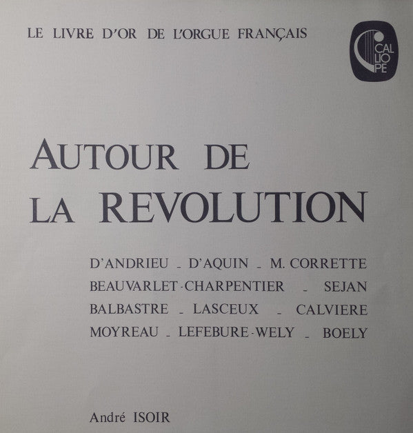 André Isoir, Michel Corrette : Autour De La Révolution (3xLP, Box)