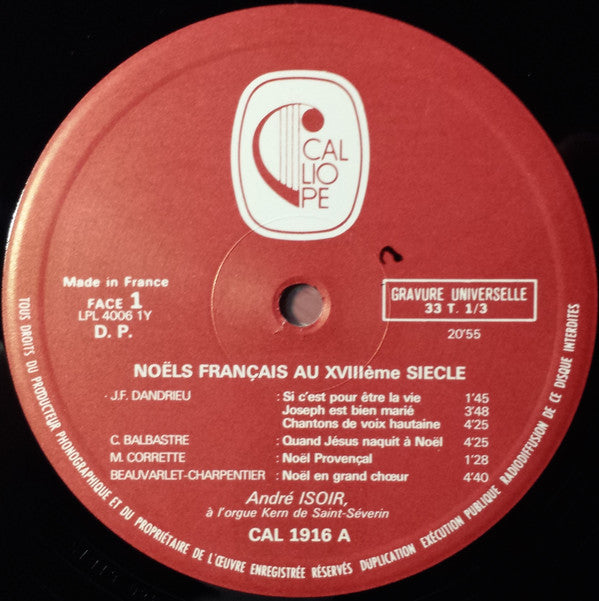 André Isoir, Michel Corrette : Autour De La Révolution (3xLP, Box)