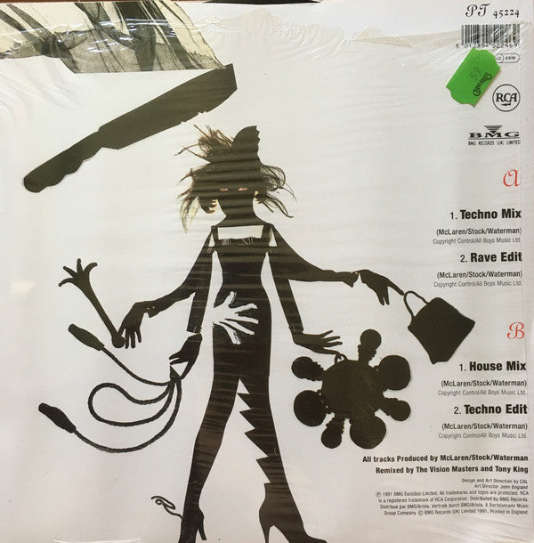 Malcolm McLaren Featuring Alison Limerick : Magic's Back (Theme From 'The Ghosts Of Oxford Street') (12")