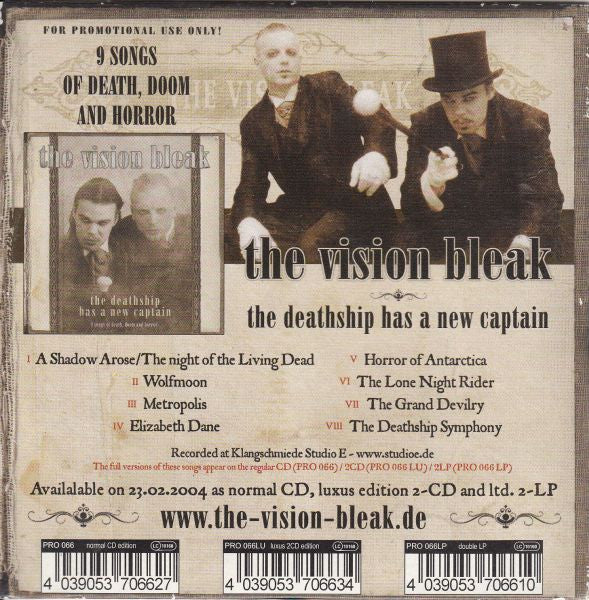 Various : The Deathship Has A New Captain (CD, Comp, Promo)