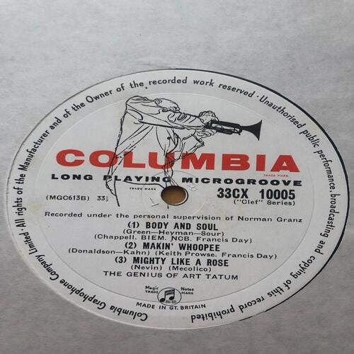 Art Tatum : The Genius Of Art Tatum (LP, Mono)