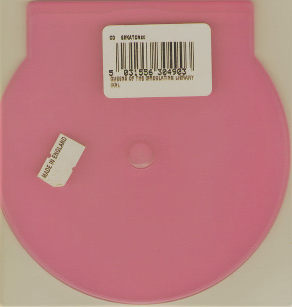 Coil : Queens Of The Circulating Library (CD, Album, RE, Pin)