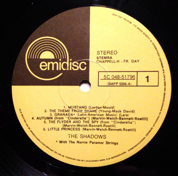 The Shadows : Mustang (LP, Comp)