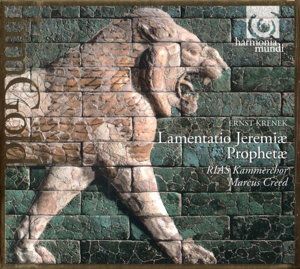 Ernst Krenek - RIAS-Kammerchor, Marcus Creed : Lamentatio Jeremiæ Prophetæ (CD, Album, RE)