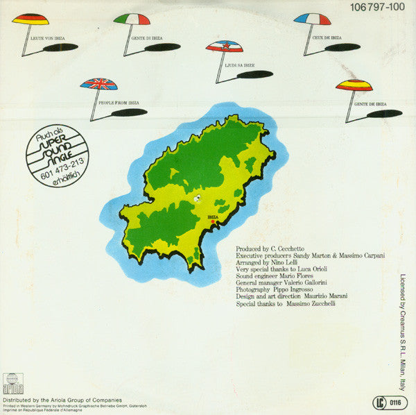 Sandy Marton : People From Ibiza (7", Single)