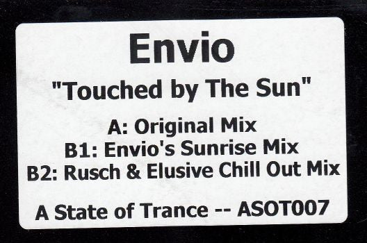 Envio : Touched By The Sun (12", TP)