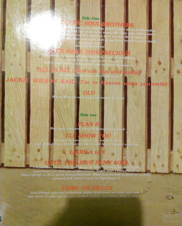 Kevin Rowland & Dexys Midnight Runners : Too-Rye-Ay (LP, Album)