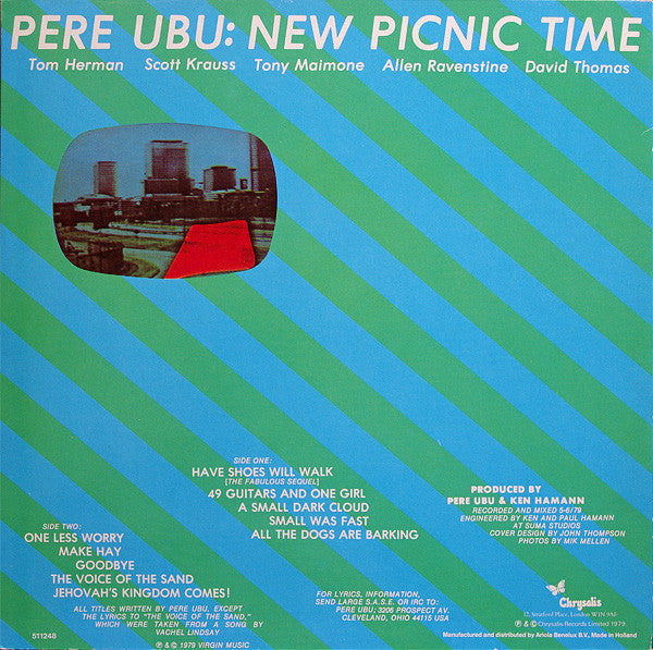 Pere Ubu : New Picnic Time (LP, Album)