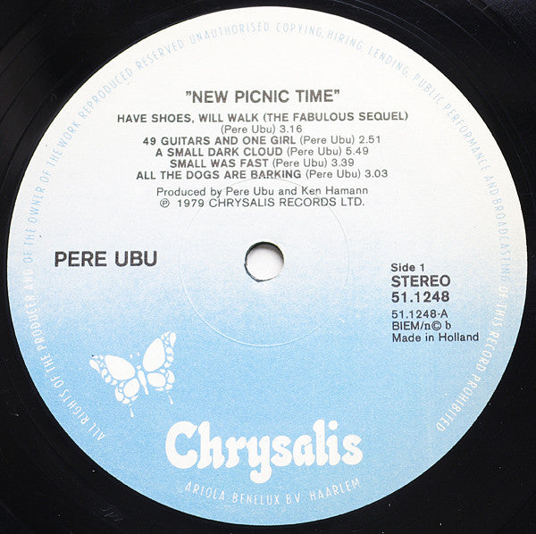 Pere Ubu : New Picnic Time (LP, Album)