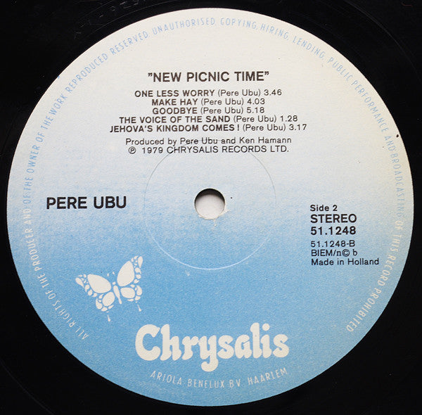 Pere Ubu : New Picnic Time (LP, Album)