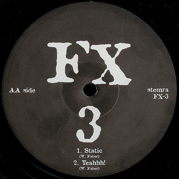 DJ Randy / Katana / W. Faber* : FX 3 (12")
