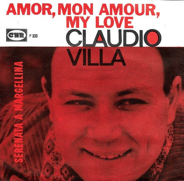 Claudio Villa : Amor, Mon Amour, My Love (7", Single)