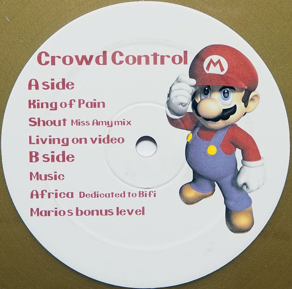 Crowd Control (5) : Booty Jumpers 1 (12", Gol)