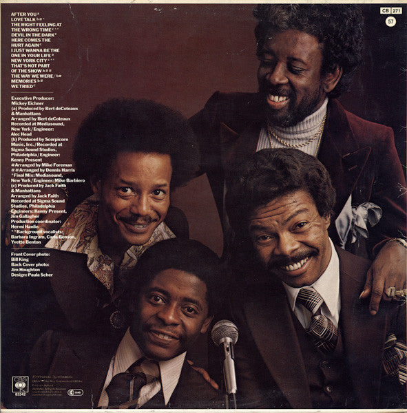 Manhattans : Love Talk (LP, Album)