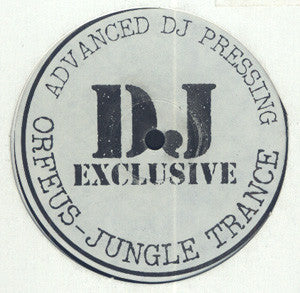 Orfeus : Jungle Trance (12", Promo)