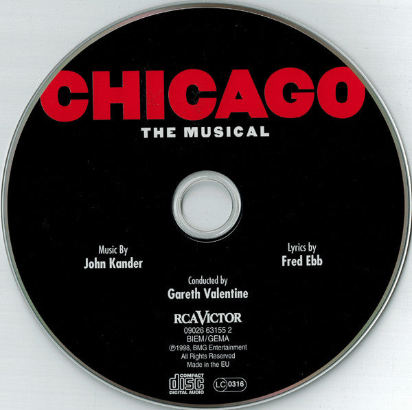 Various : Chicago The Musical (The London Cast Recording) (CD, Album)