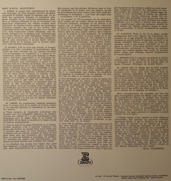 Joseph Hector Fiocco - Les Solistes De Liège, Maurice André, Géry Lemaire : Missa Solemnis (2xLP)