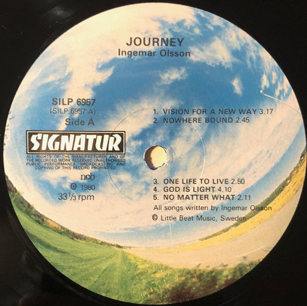 Ingemar Olsson : Journey (LP, Album)