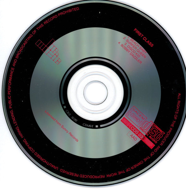 First Class (3) : CD Single Classic (CD, Single)