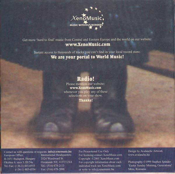 Various : Best Of XenoMusic.com 2001 (CD, Comp, Promo)