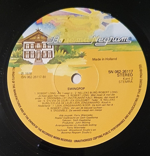 Various : Swingpop - Een Nieuwe Musical Van Seth Gaaikema (LP, Album)