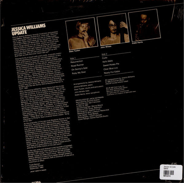 Jessica Williams (3) : Update (LP, Album)